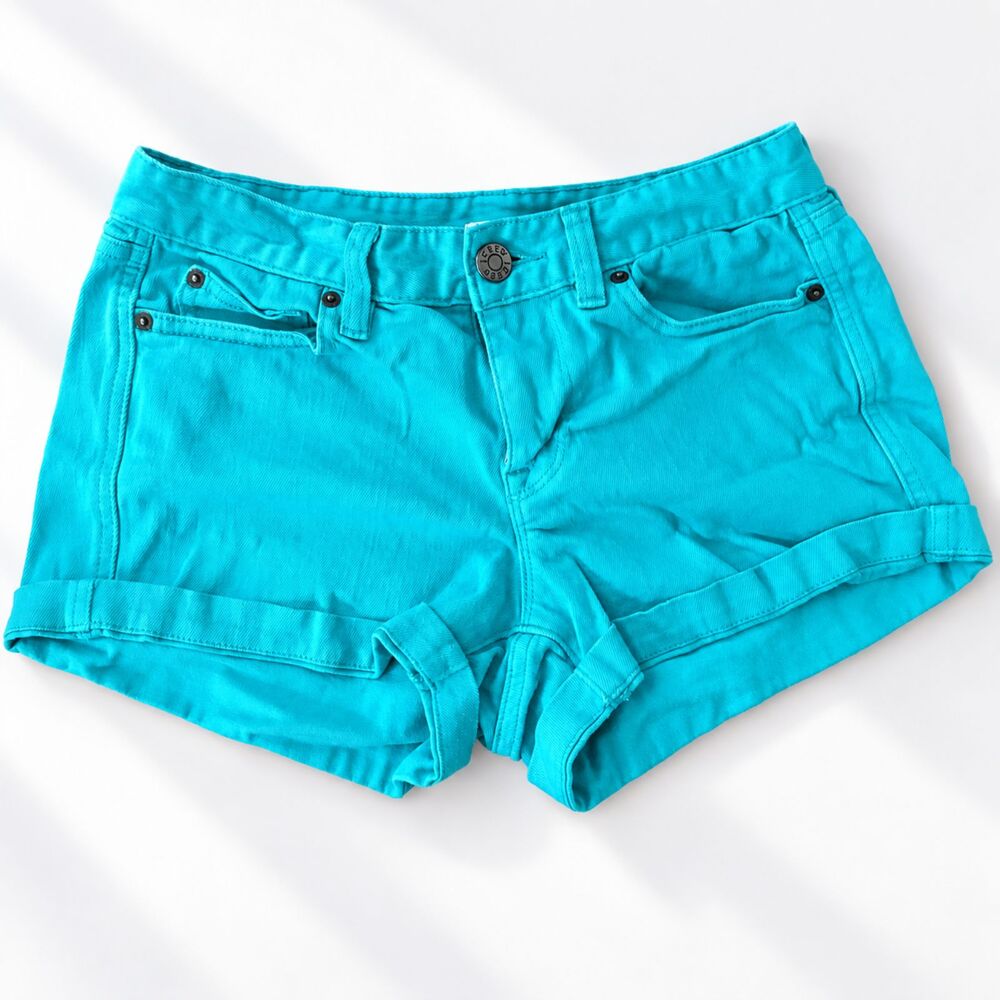 J.Crew Turquoise Shorts Size 2